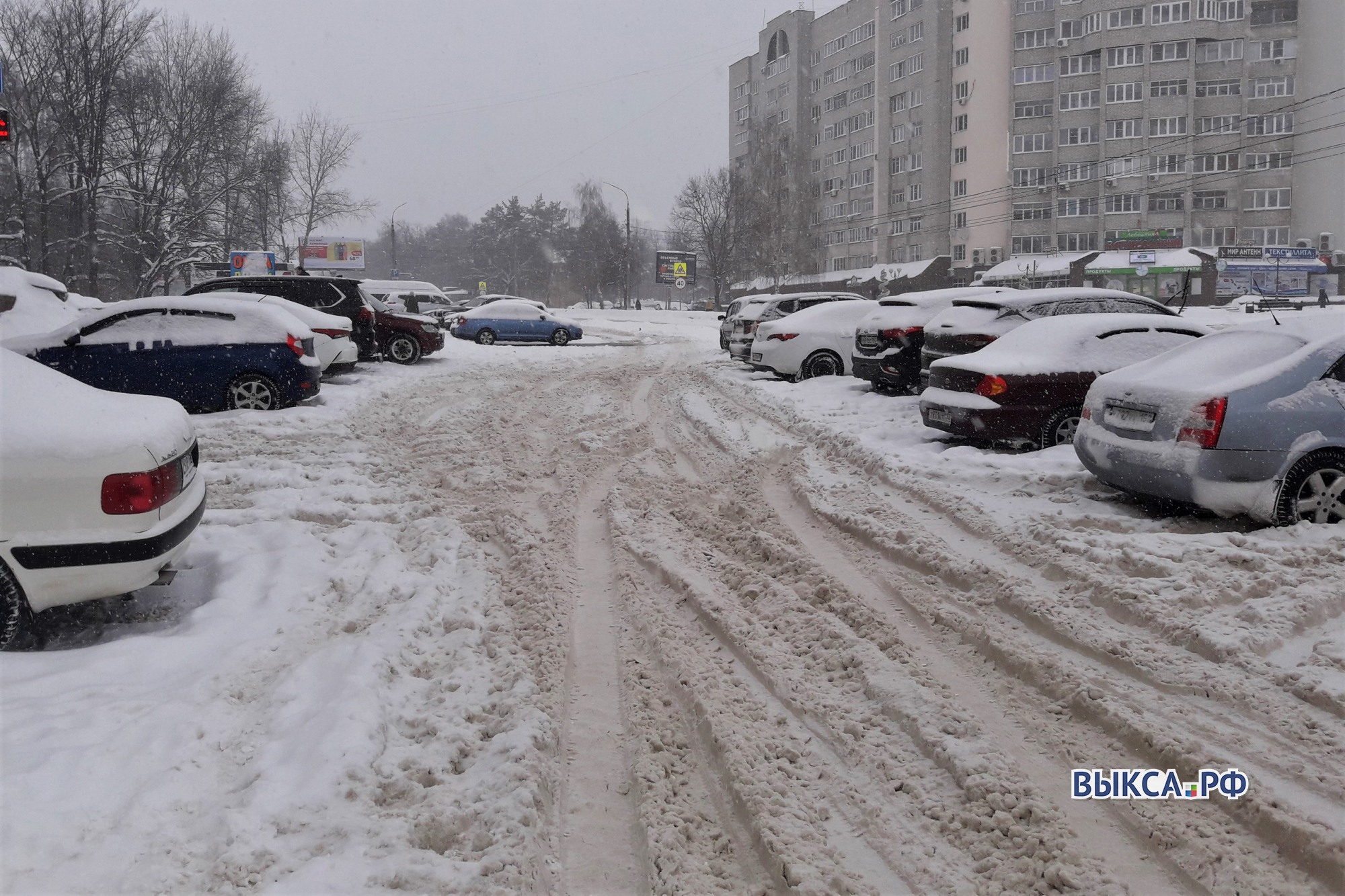 Кто отвечает за уборку снега в Выксе